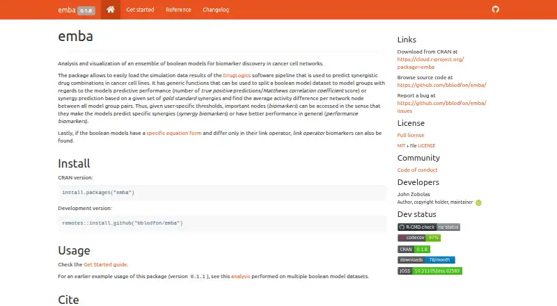 emba's own site