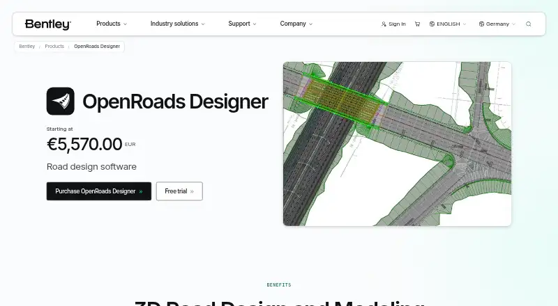 OpenRoads Designer's own site