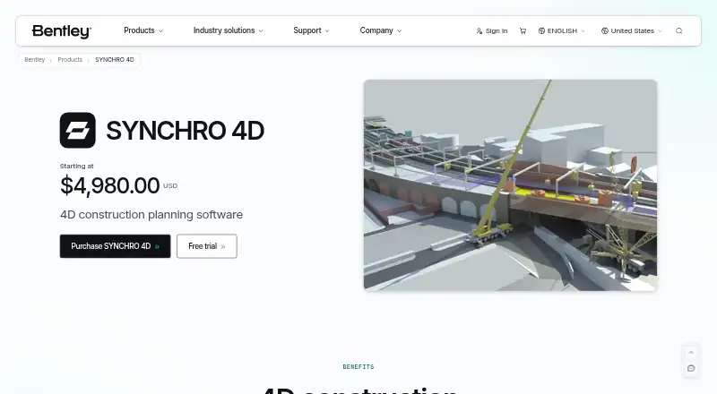SYNCHRO 4D's own site