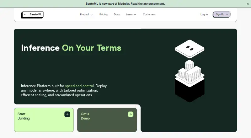 BentoML's own site