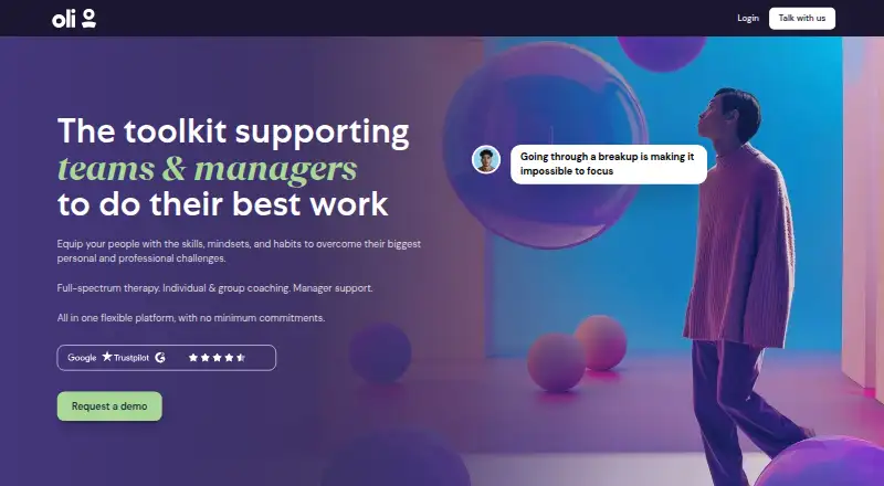 Oliva's own site