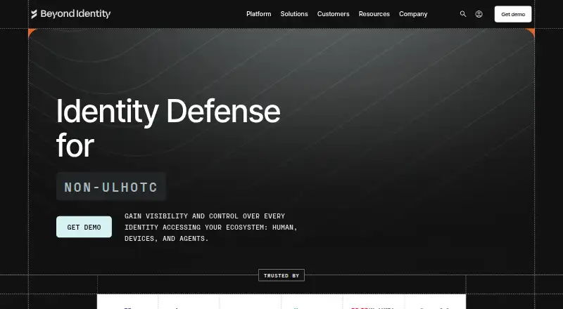 Beyond Identity Authenticator's own site