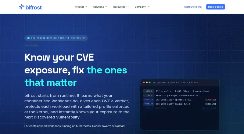 bifrost security's own site