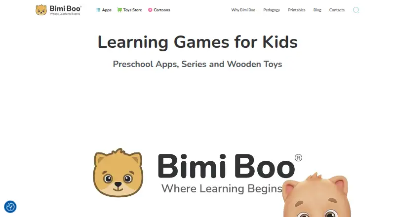 Bimi Boo Kids's own site