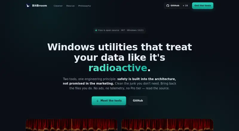 BitBroom's own site
