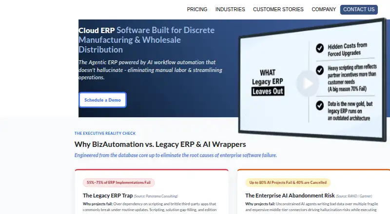 BizAutomation's own site