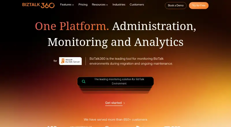 BizTalk360's own site