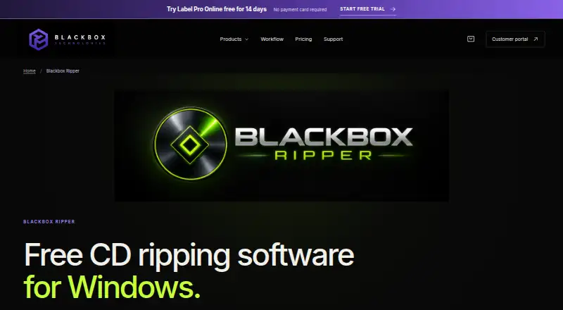 Blackbox Ripper's own site