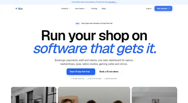 Blisie's own site