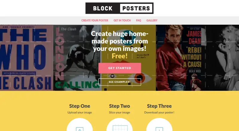 Block Posters's own site