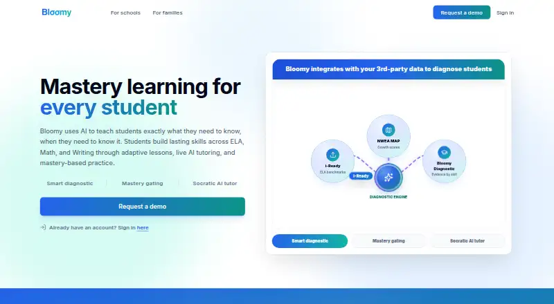 Bloomy's own site