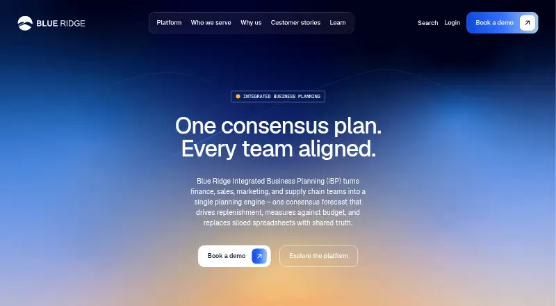 Blue Ridge Integrated Business Planning's own site
