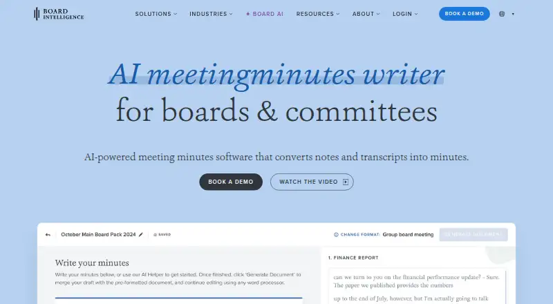 Minute Writer's own site