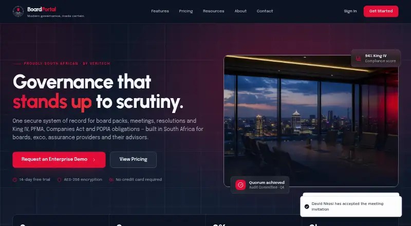 BoardPortal's own site