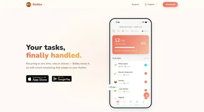 Bobby's own site