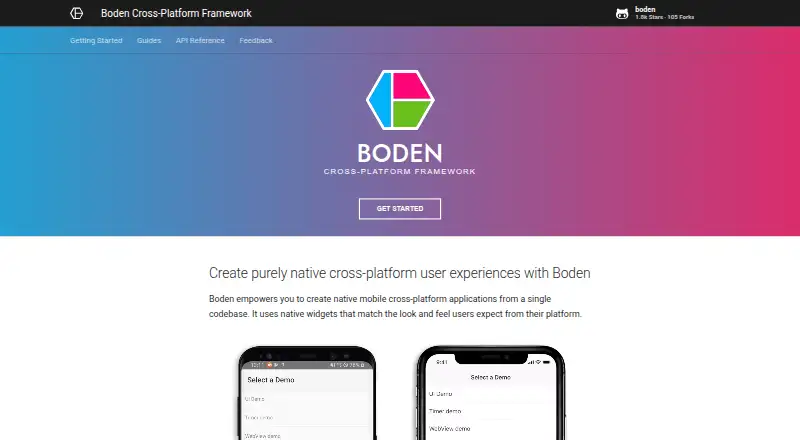 Boden's own site