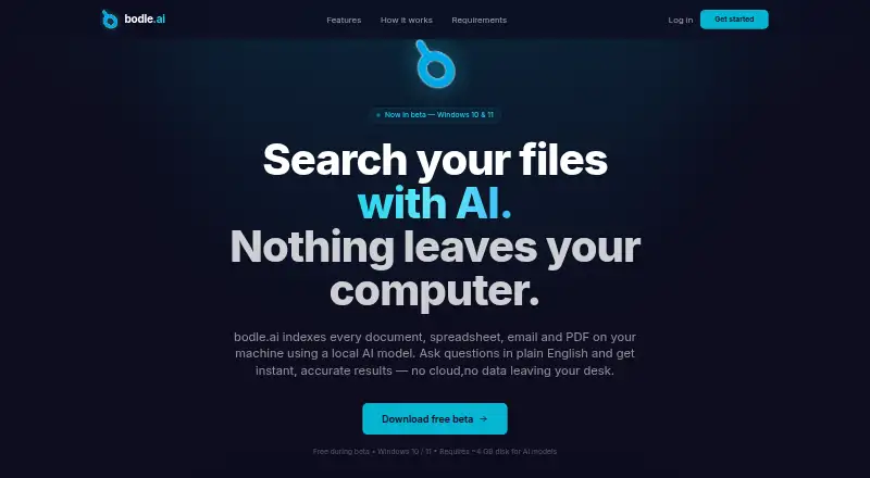 bodle.ai's own site