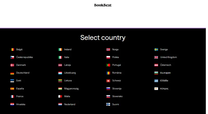 BookBeat's own site