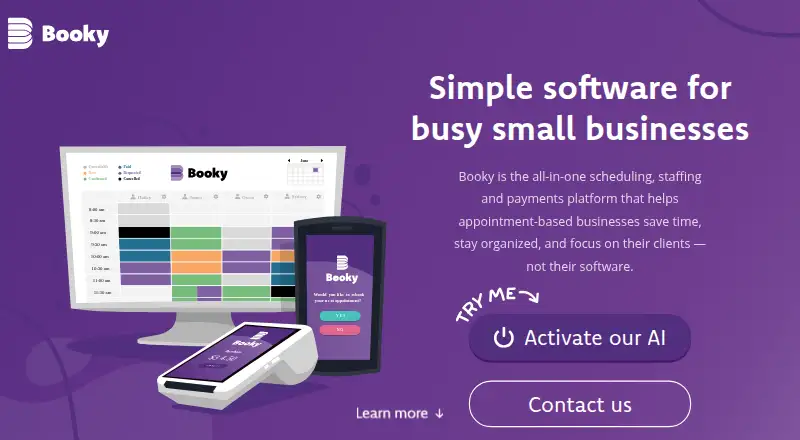 Booky's own site