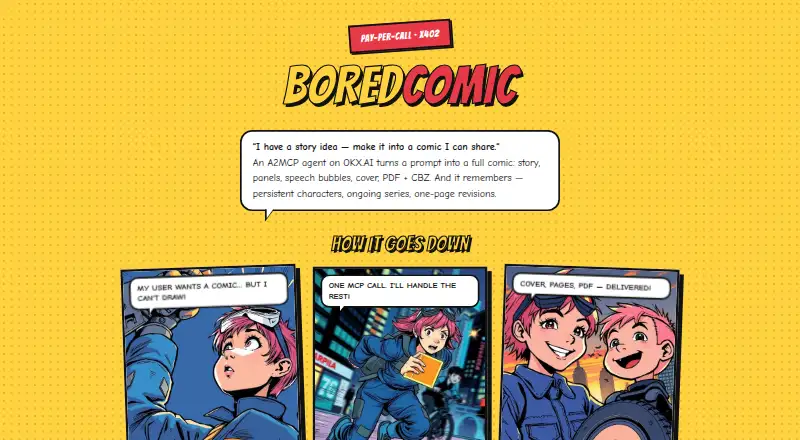 BoredComic's own site