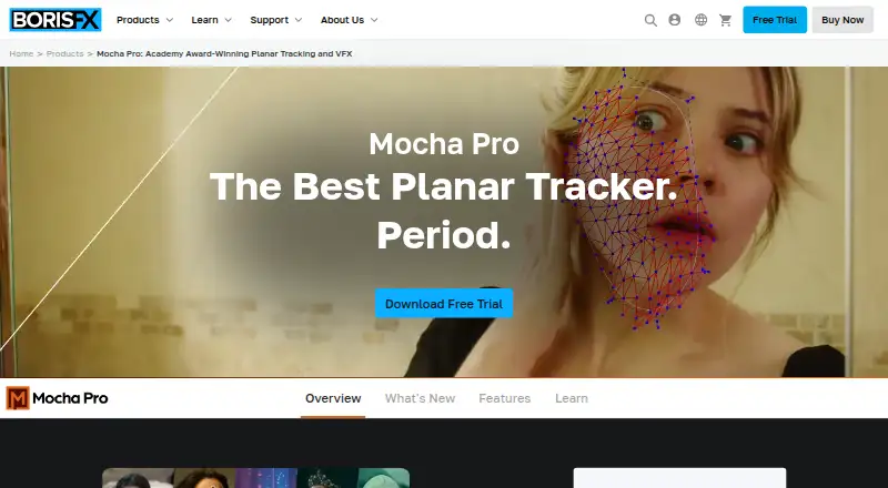 Mocha Pro's own site