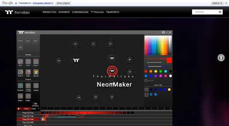 Thermaltake NeonMaker's own site
