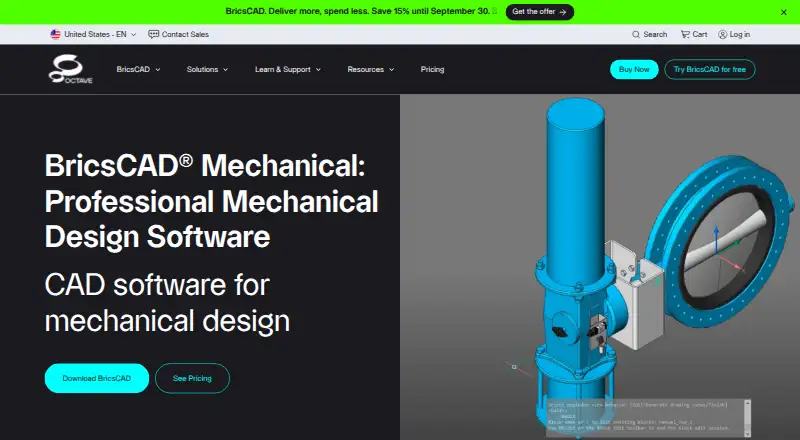 BricsCAD Mechanical's own site