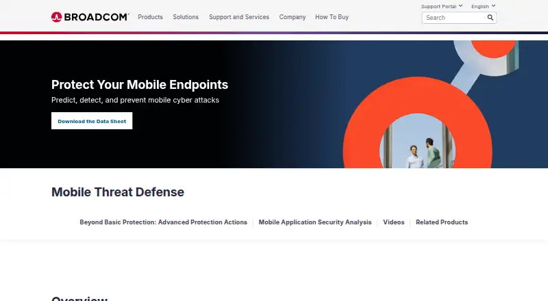 Symantec Endpoint Security Mobile Threat Defense's own site