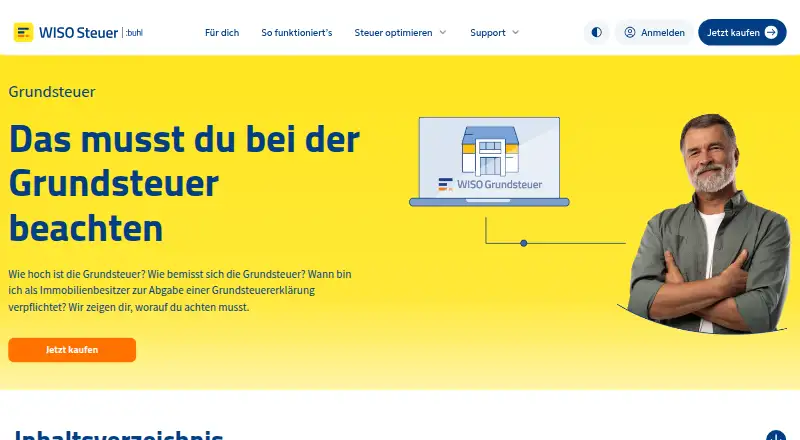 WISO Grundsteuer's own site