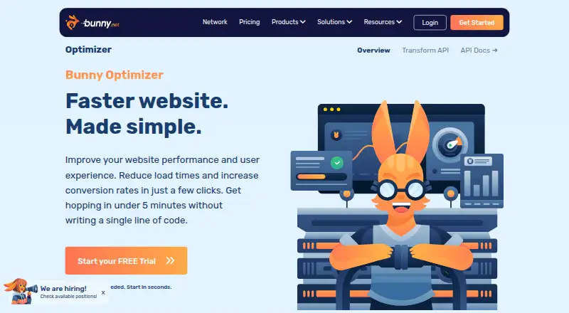 Bunny Optimizer's own site