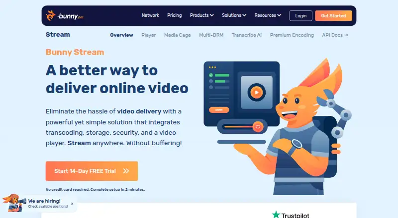 Bunny Stream's own site