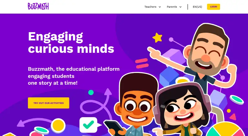 Buzzmath's own site