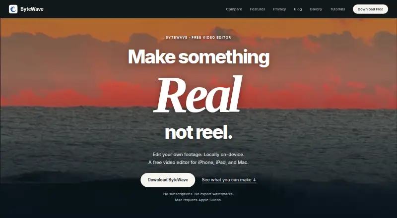 ByteWave's own site