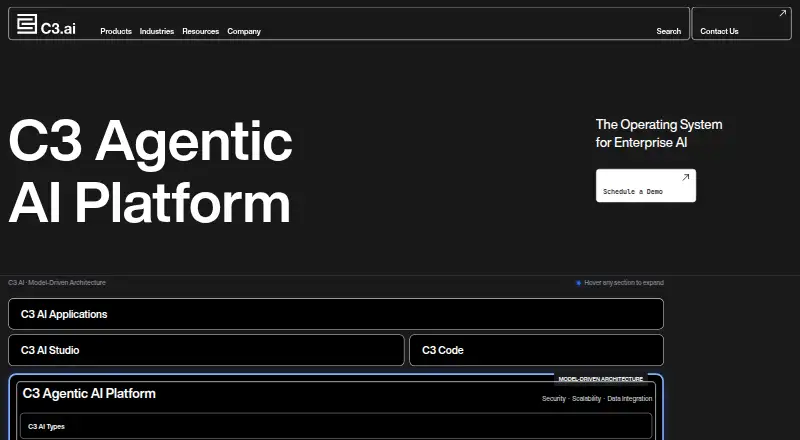 C3 Agentic AI Platform's own site