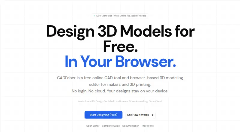 CADFaber's own site