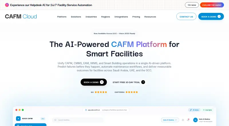 ADOX AI CAFM's own site