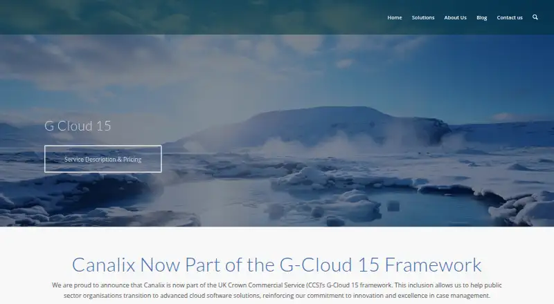 Canalix Advanced Case Management's own site