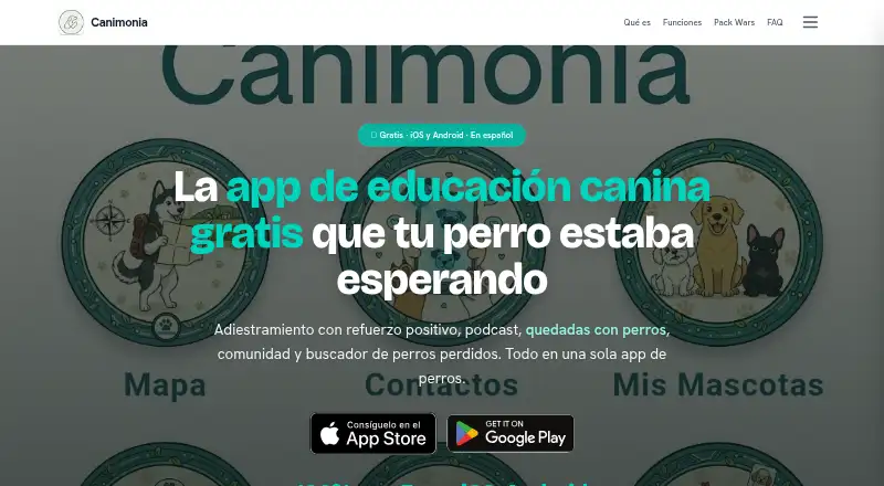 Canimonia's own site