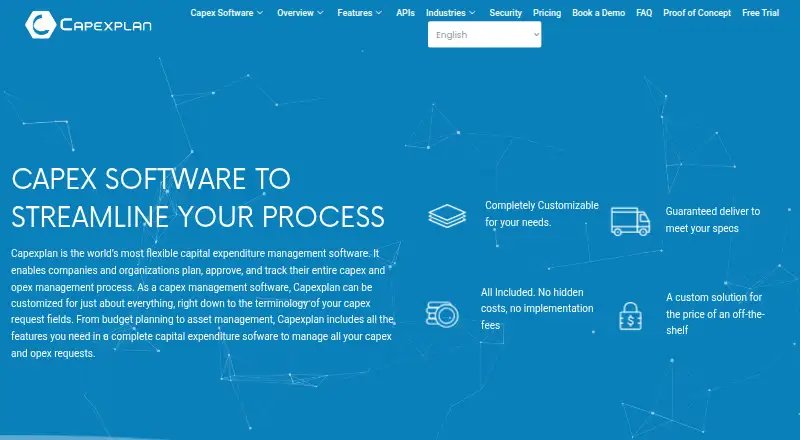 Capexplan's own site