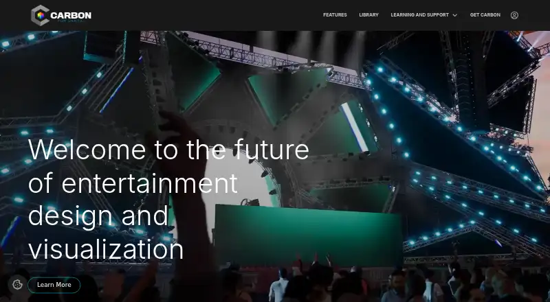 Carbon for Unreal's own site