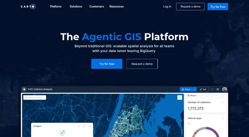 CARTO's own site