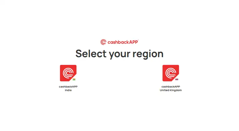 cashbackAPP's own site