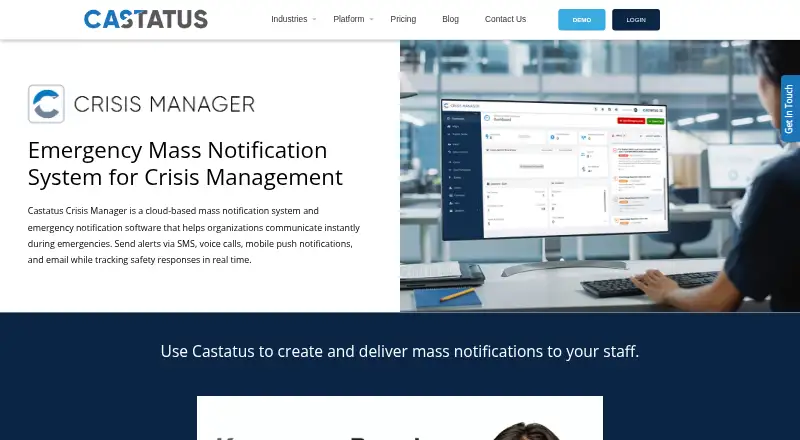 Castatus Crisis Manager's own site
