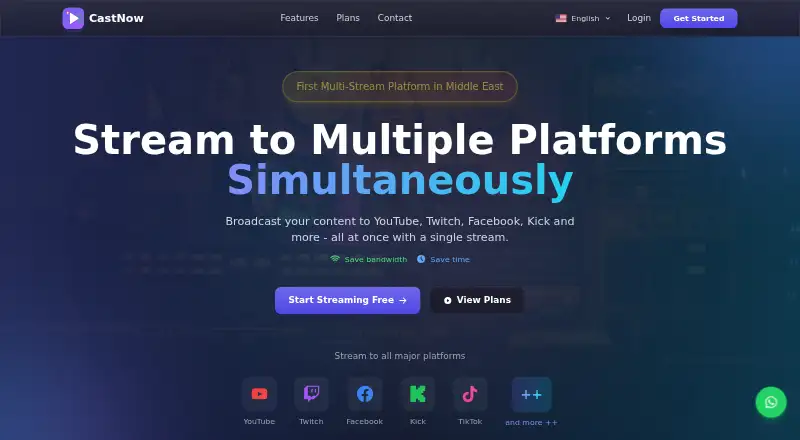 CastNow's own site