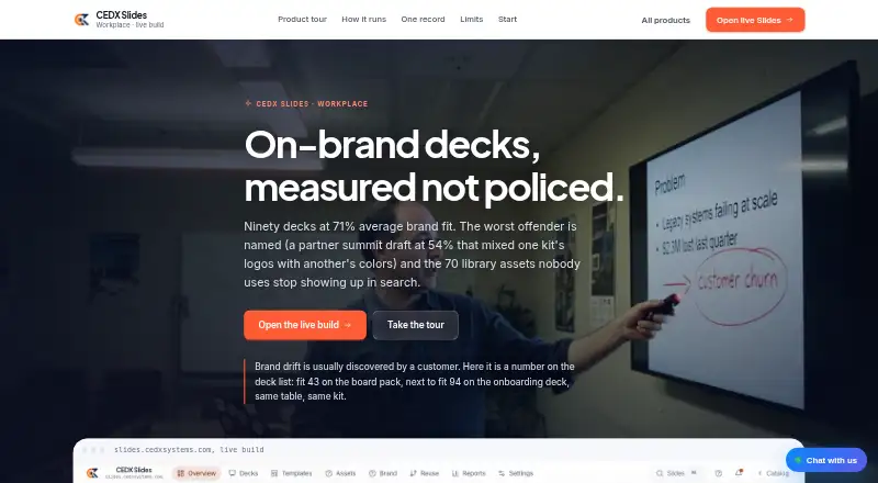 CEDX Slides's own site