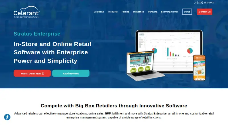 Celerant Stratus Enterprise's own site