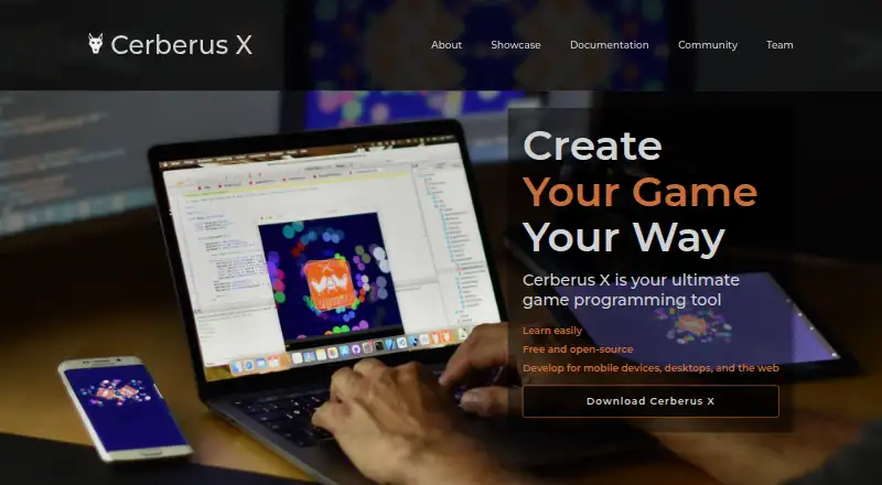 Cerberus X's own site