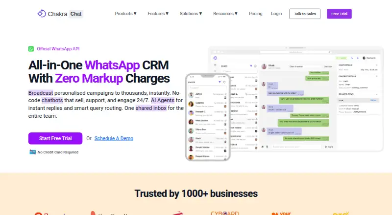 Chakra Chat's own site