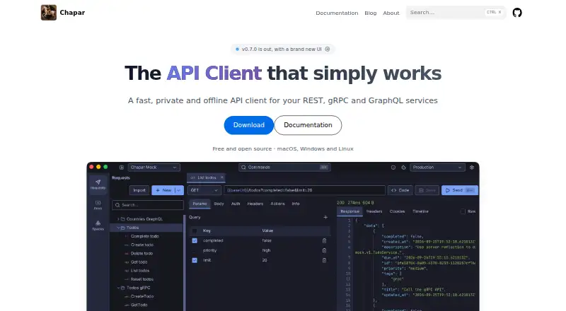 Chapar's own site