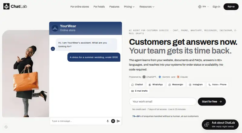 ChatLab's own site